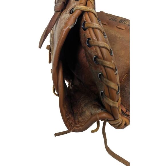 Wilson A9884 Softball Glove Brown Leather The Big Scoop Snap Action - Picture 8 of 8